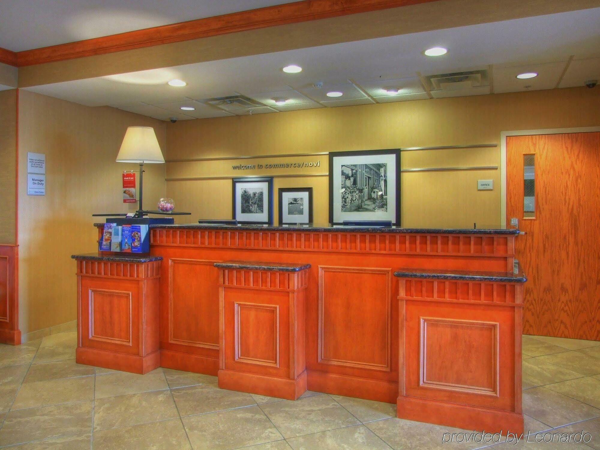 Hampton Inn Commerce/Novi Interior foto
